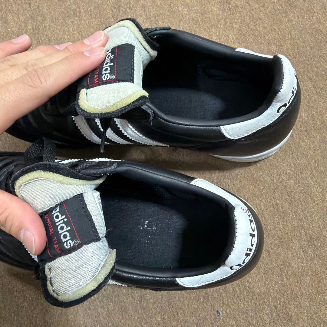 adidas Mundial Team ブラック サッカーシューズ 26cm