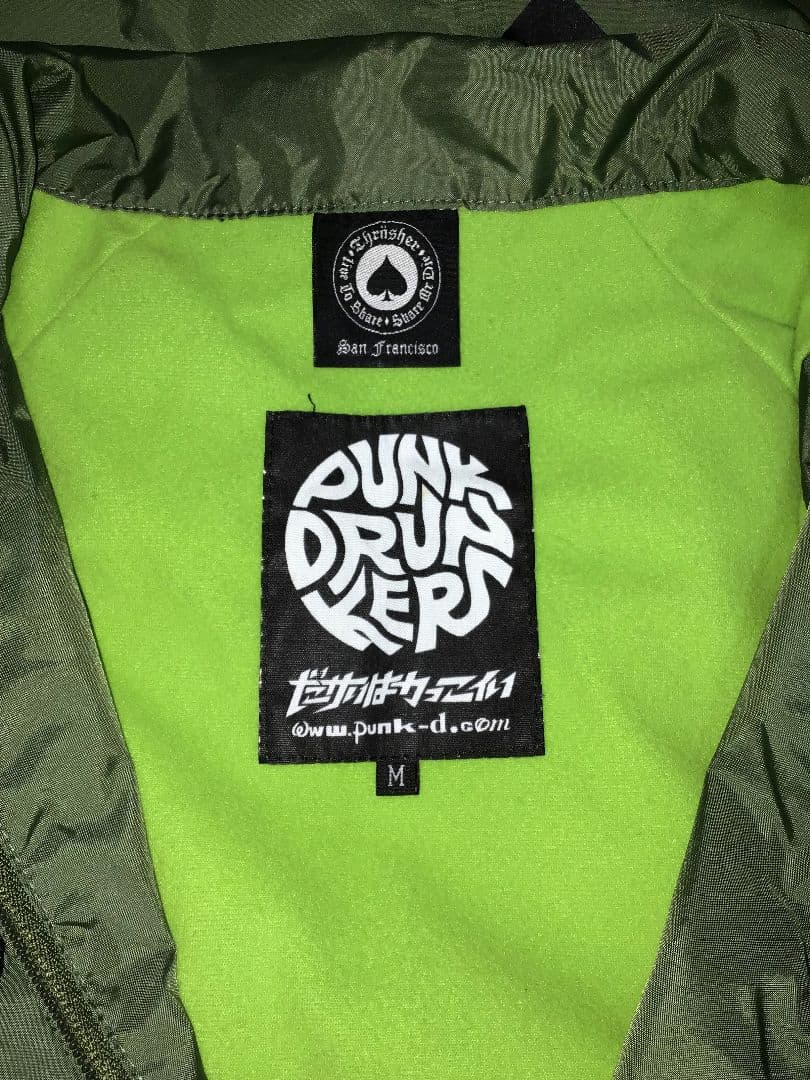 punk drunkers × THRASHER コラボ！ナイロンジャケット