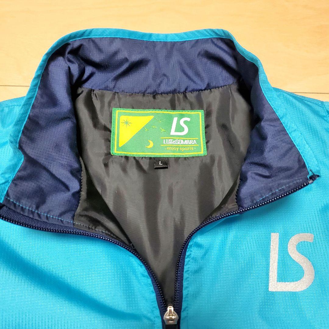 【美品】ルースイソンブラ 中綿 フルジップ ピステ ジャケット 水色 L レア