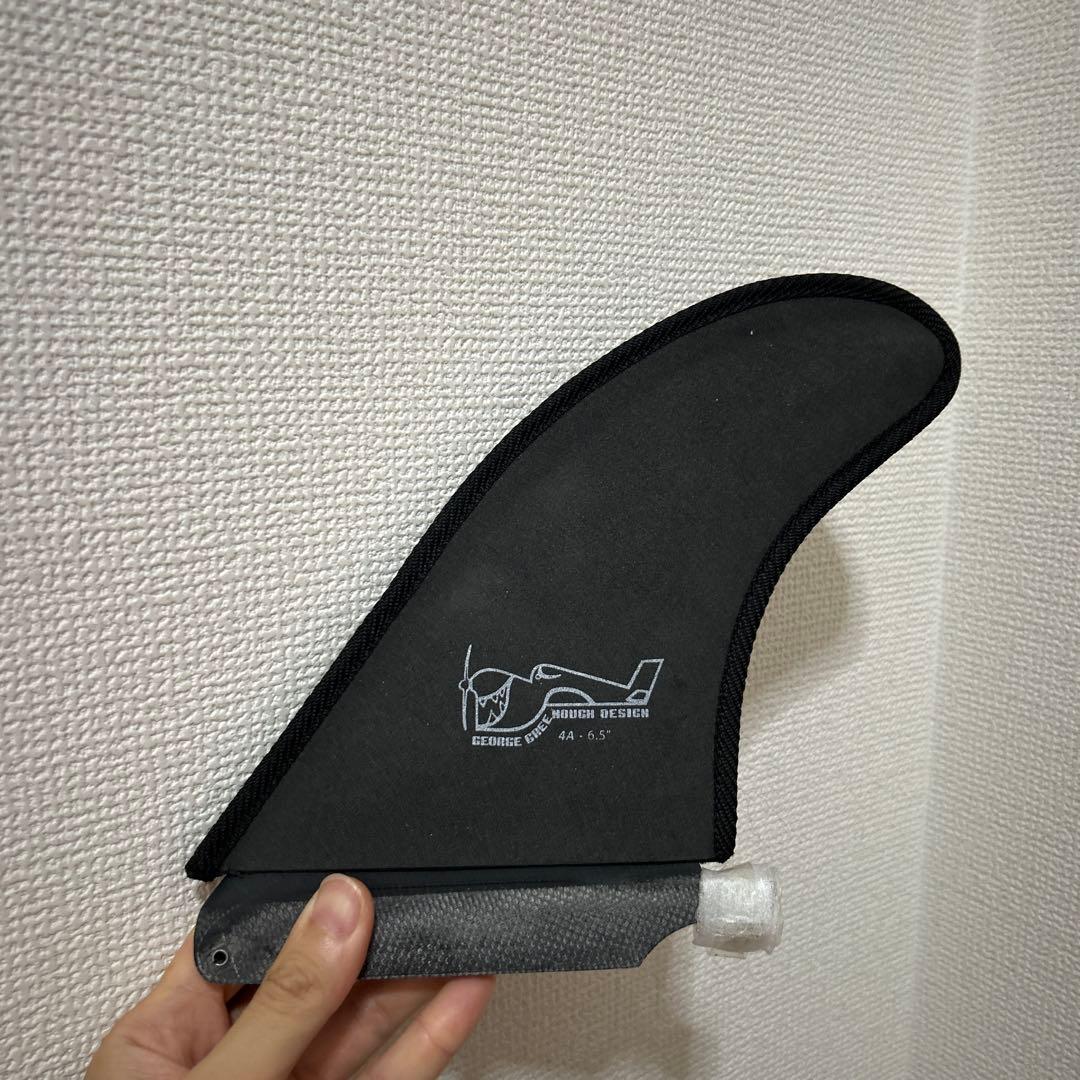2回使用　ジョージグリノー　4A 6.5\"サーフボードフィン