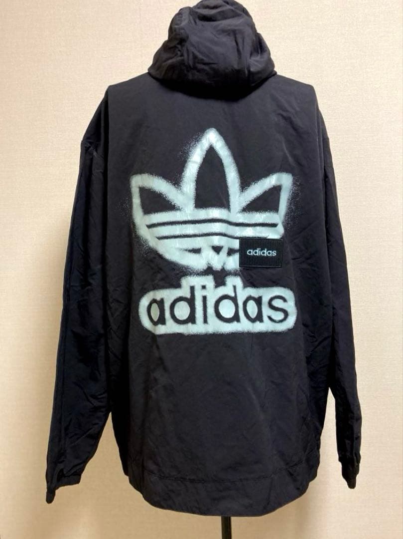 ✨adidas✨ アディカラー ウインドブレーカー　ブラック　Ｍ