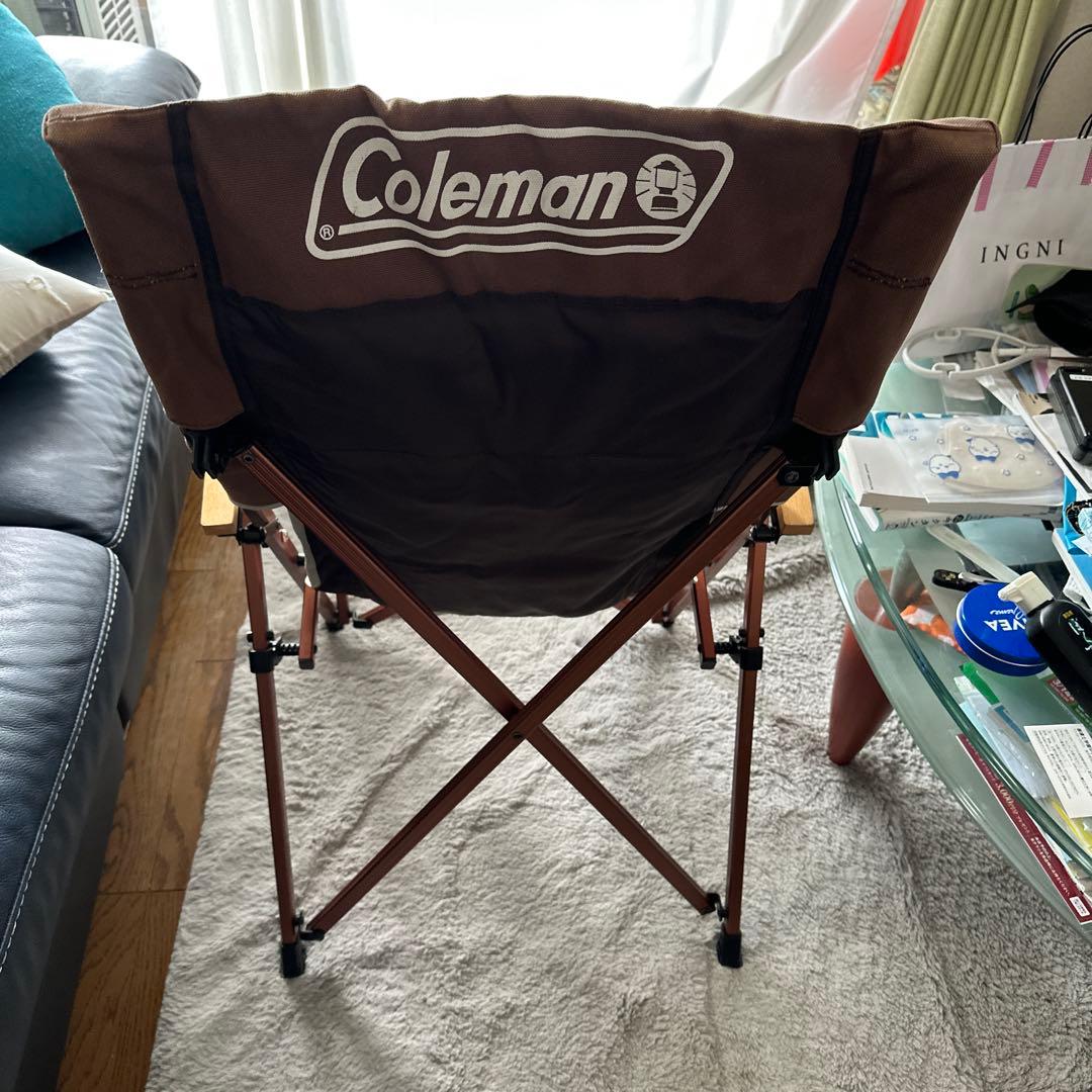 Coleman マスターブレンド ブラウン折りたたみチェア