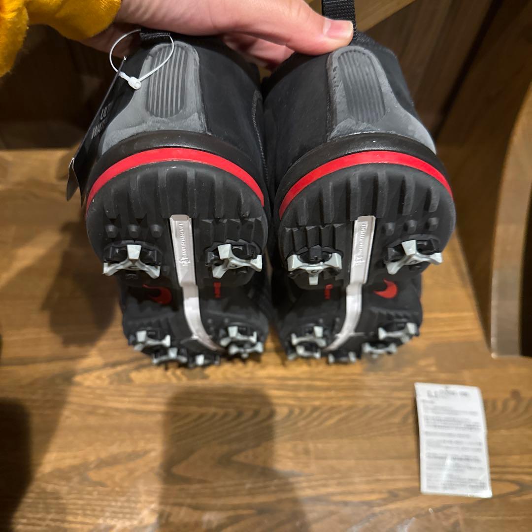Nike ゴルフシューズ ジッパー付き 黒