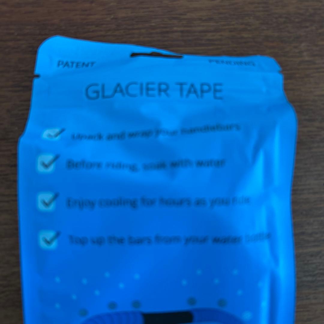 【新品未開封】GRACIER TAPE COOLING BAR TAPE 黒