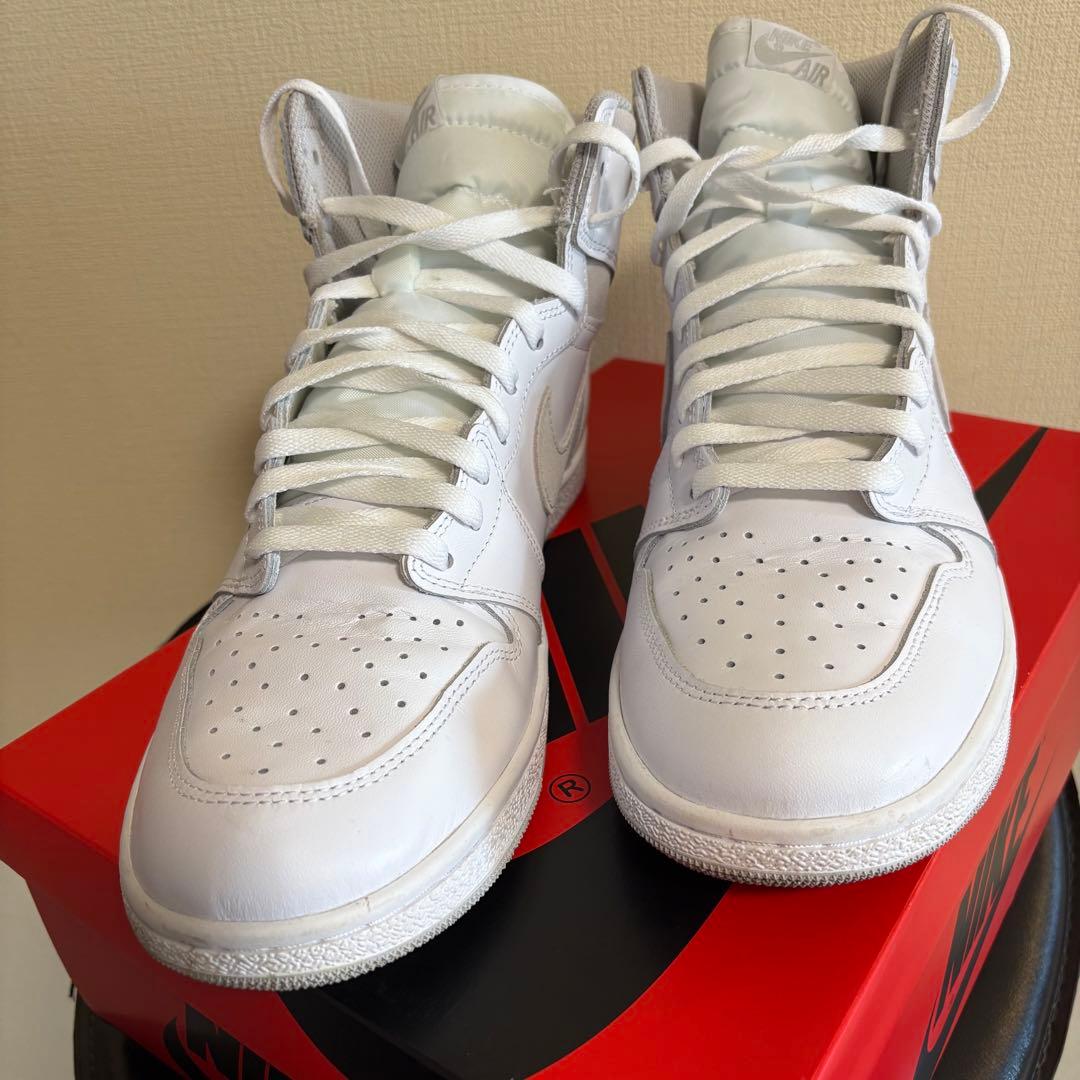 Air Jordan 1 Hi 85 Neutral Grey グレー ホワイト