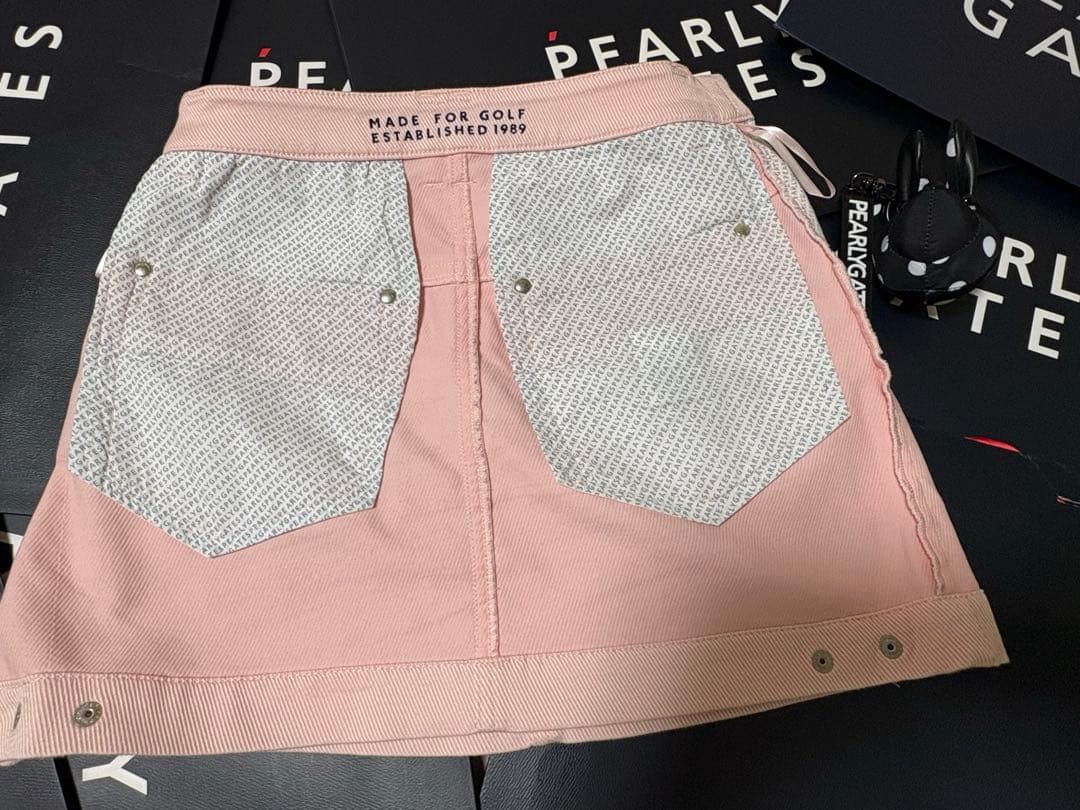PEARLY GATES ピンクスカート