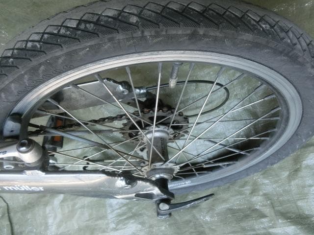 116：RM　BD-1 折畳自転車 ジャンク　引取限定：埼玉県所沢市