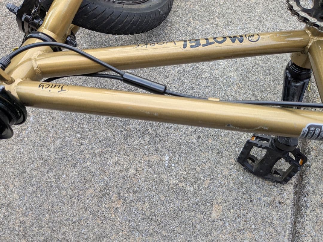 14インチ　キッズ用bmx MOTELWORKS フラットランド