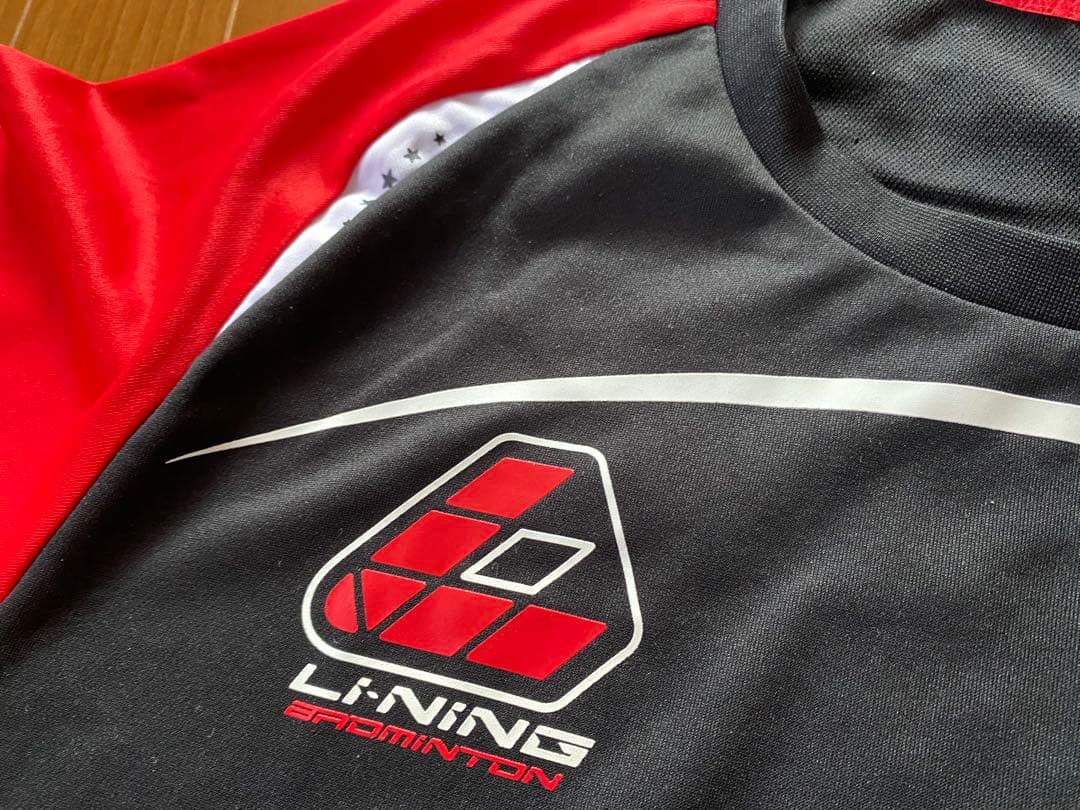 LI-NING リーニン CHINA バドミントン Tシャツ ユニフォーム XL