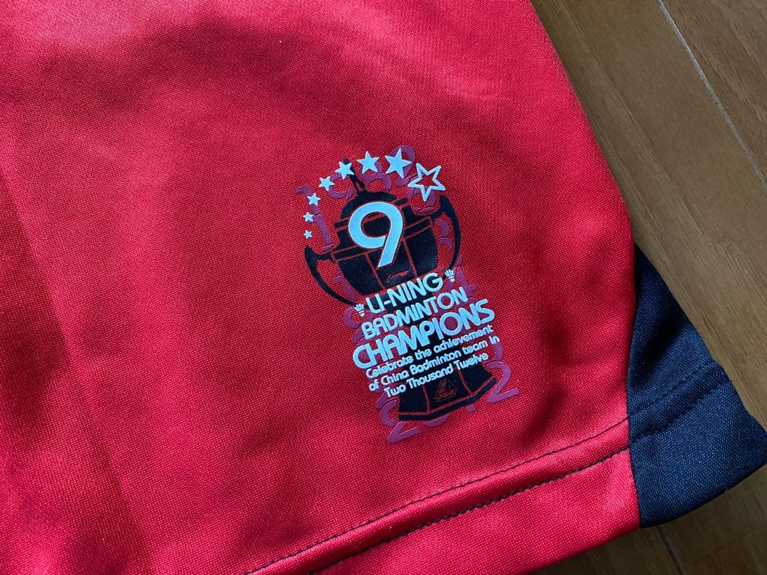 LI-NING リーニン CHINA バドミントン Tシャツ ユニフォーム XL