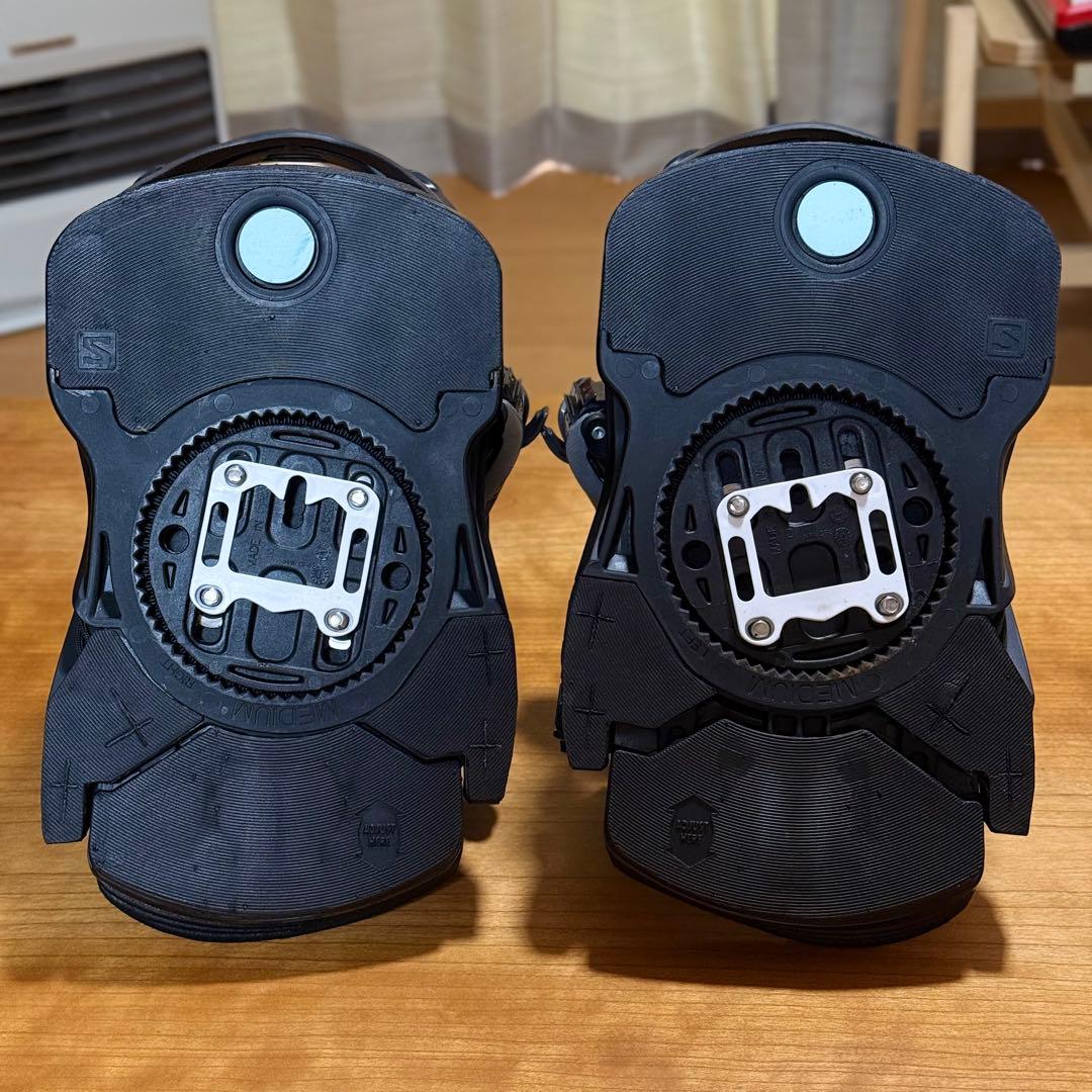 SALOMON HIGHLANDERスノーボードビンディング M ブラック
