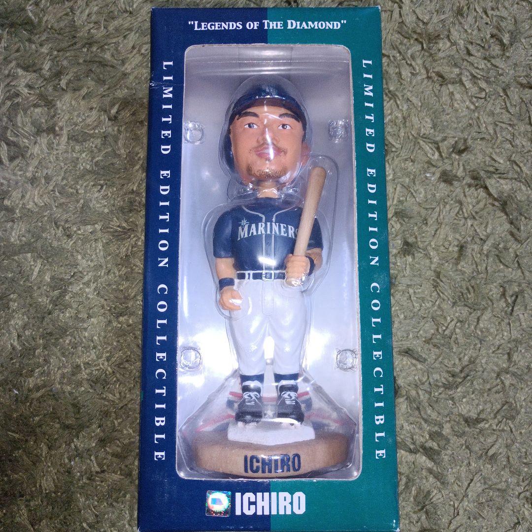 イチローさん、日本未発売のボブルヘッド人形+イチロー、大谷翔平選手トレカ付き!