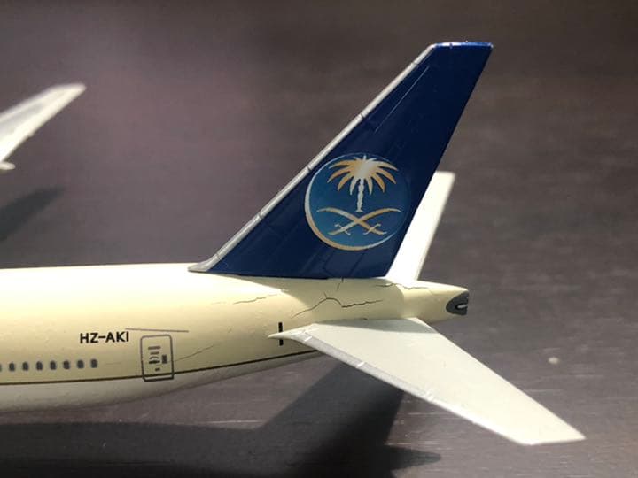 1/400 B777-268 サウジアラビアン　1st サンプル　限定5