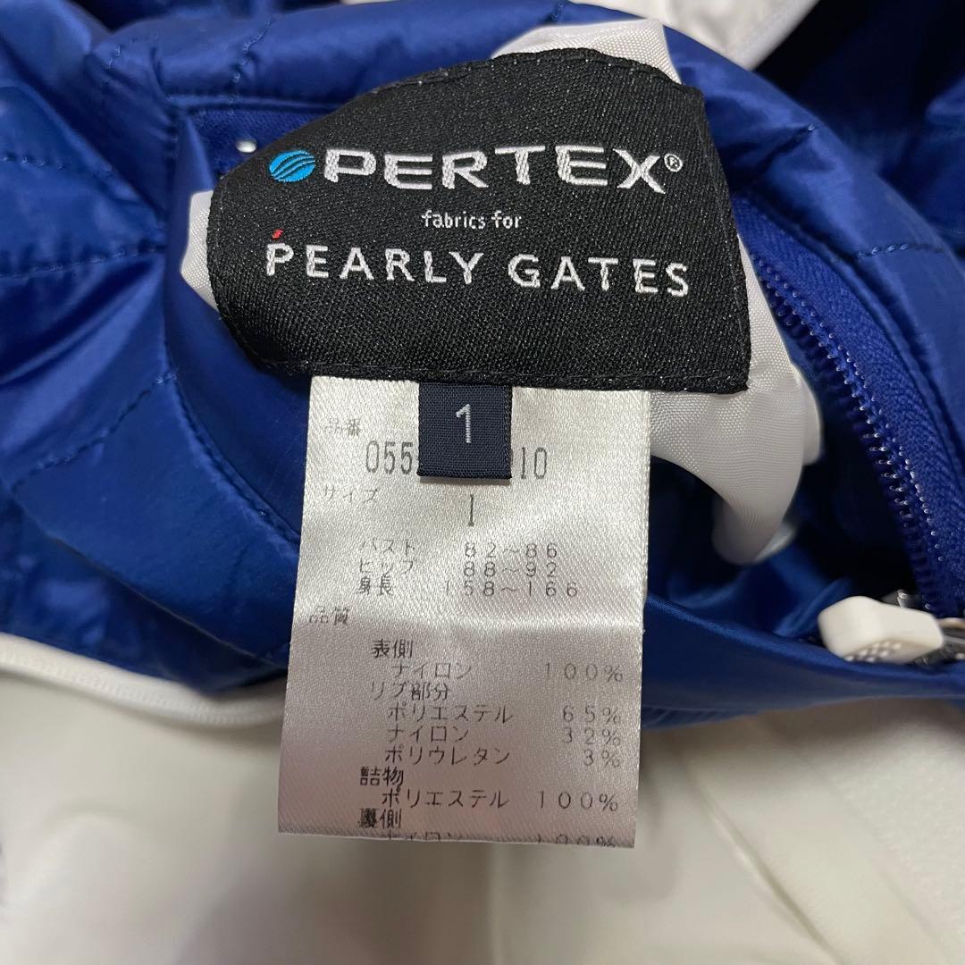 美品【PEARLY GATES/パーリーゲイツ】リバーシブル中綿4wayブルゾン