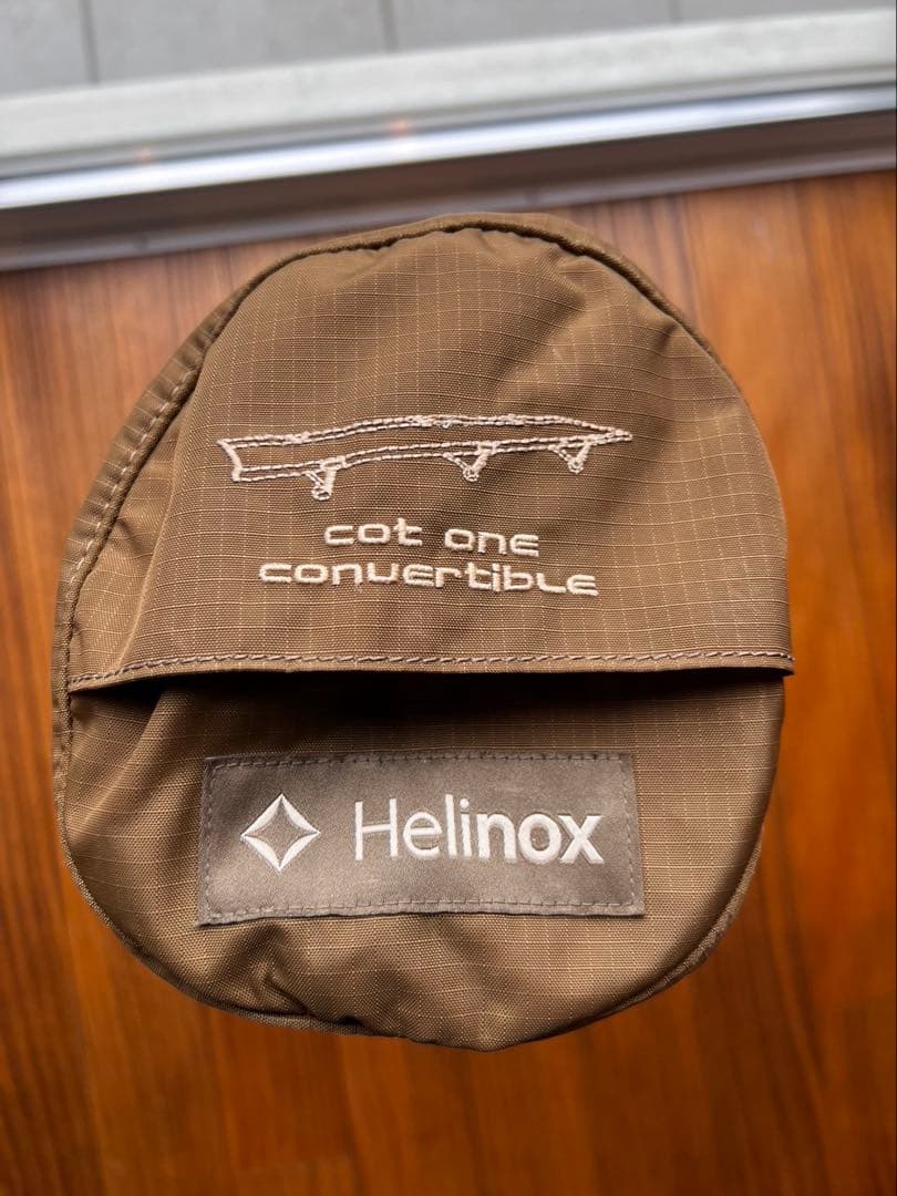 アウトドア寝具 Helinox COT ONE CONVERTIBLE COYOTE TAN
