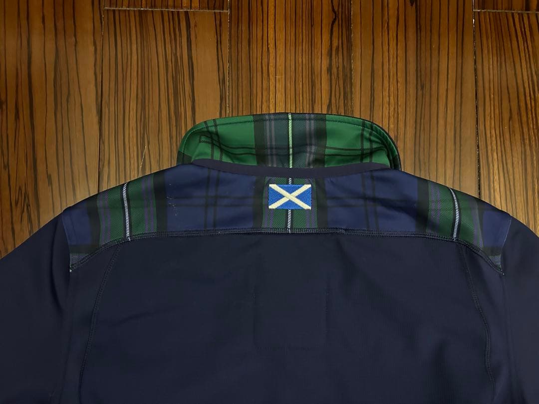 ラグビー スコットランド代表　選手仕様ホームレプリカジャージ　XL