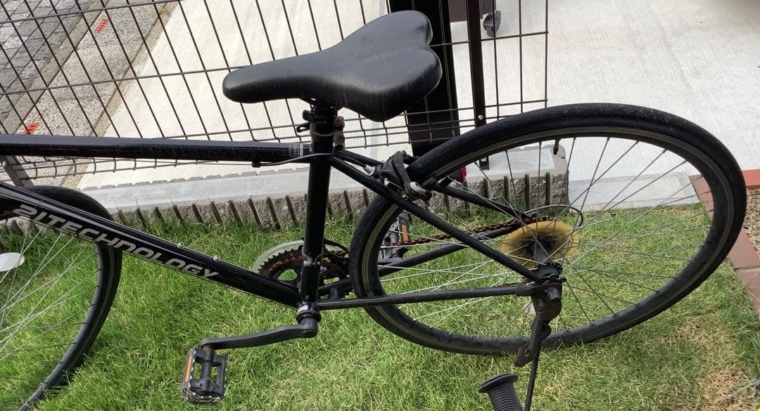21technology Road bike ブラック
