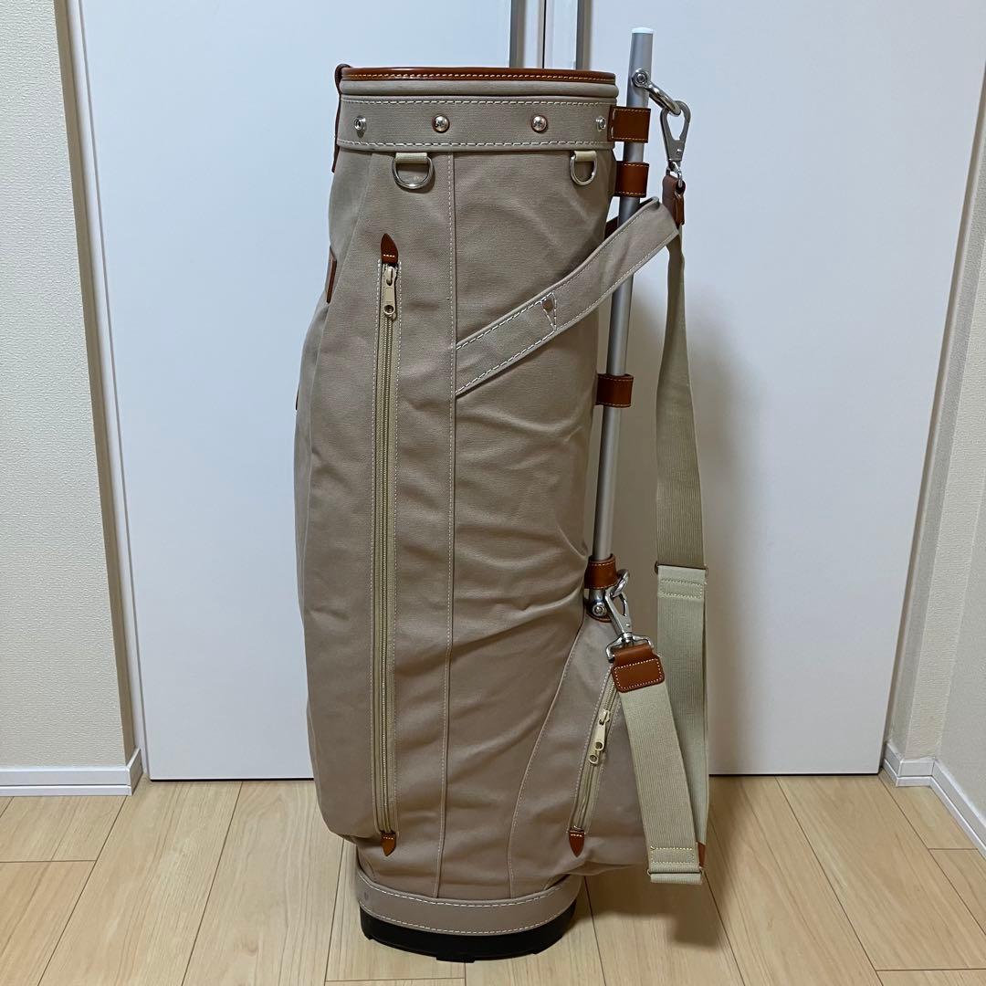 【現行モデル】木の庄帆布　パイプキャディバッグ