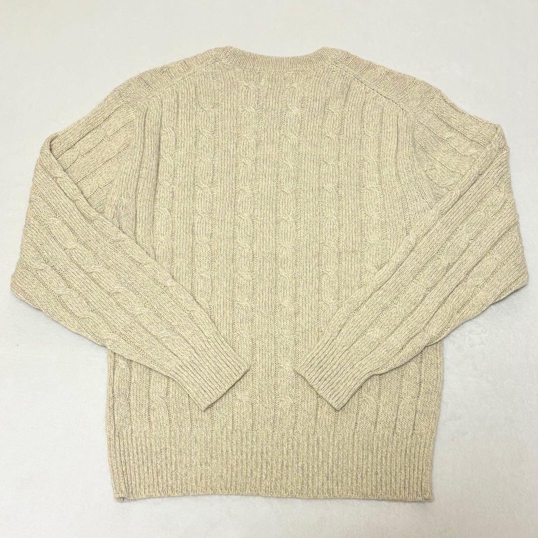 【新品タグ付】ダンロップ ゴルフウェア 長袖 ニット セーター メンズウェア M
