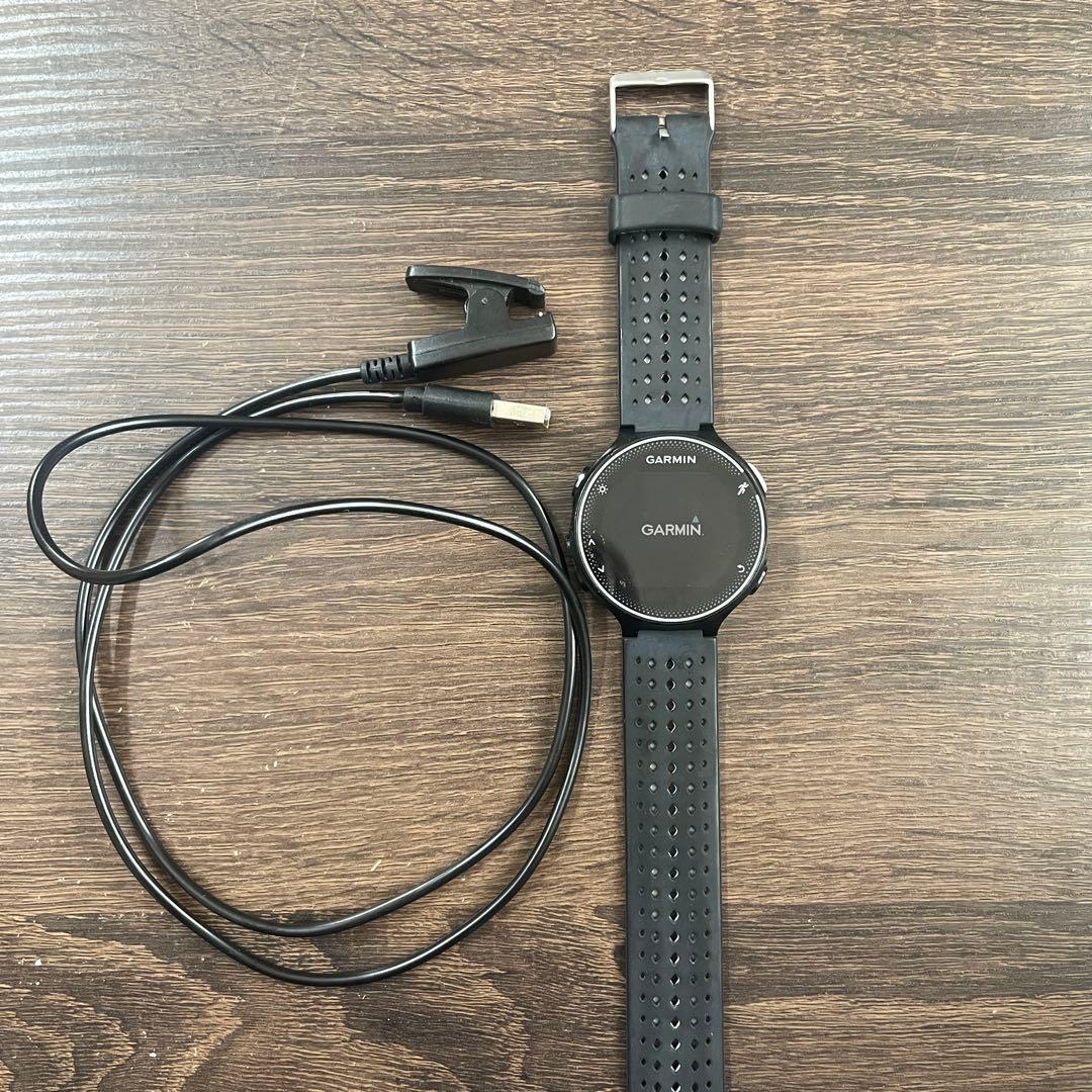 【販売終了モデル】GARMIN Foreathlete 230J 充電ケーブル付