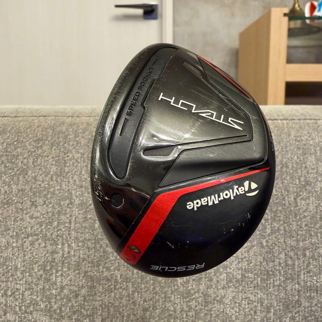 テーラーメイド ステルス レスキュー 4番 22° スチールシャフト