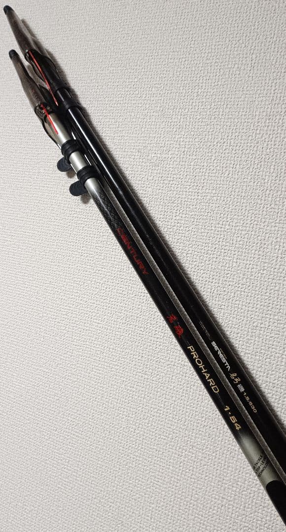 ダイコーセレスタ磯1.5号5.3m&オリムピック荒磯プロハード1号5.4m