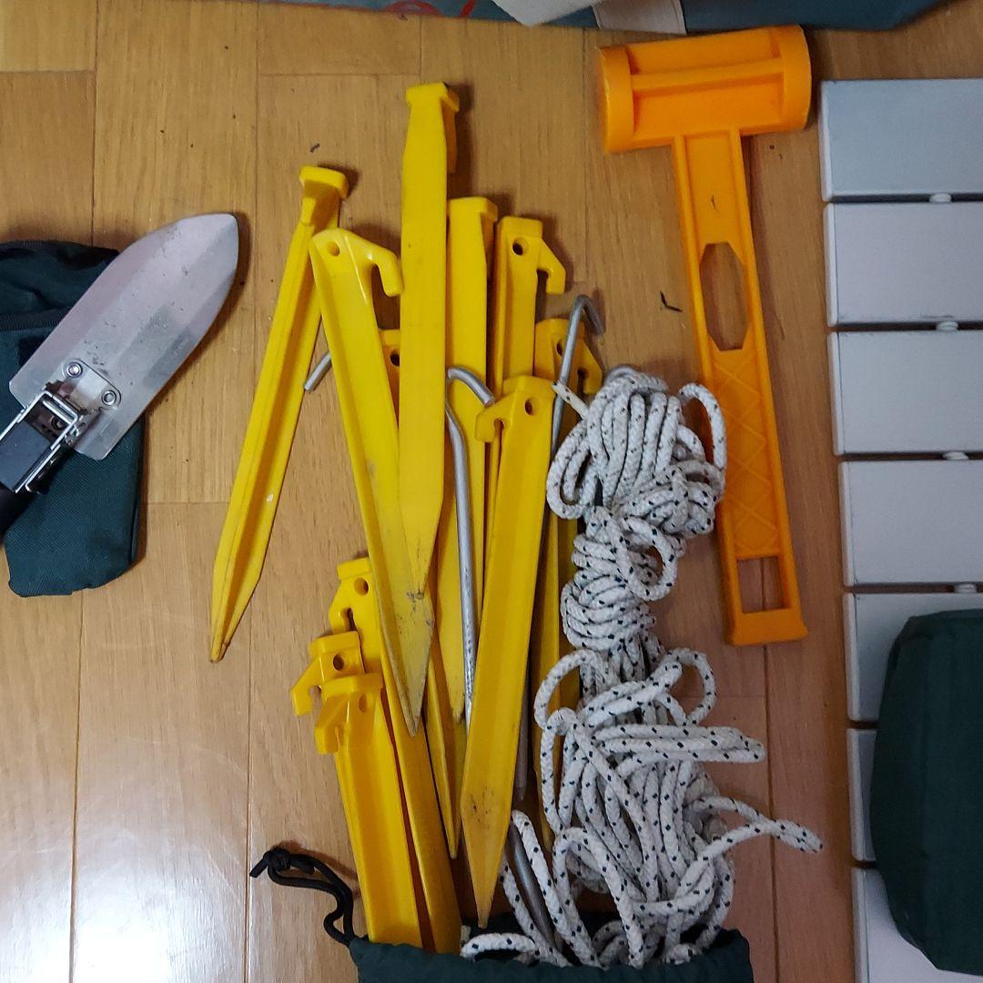 コールマン　テント　キャンプ用品　焚き火台追記