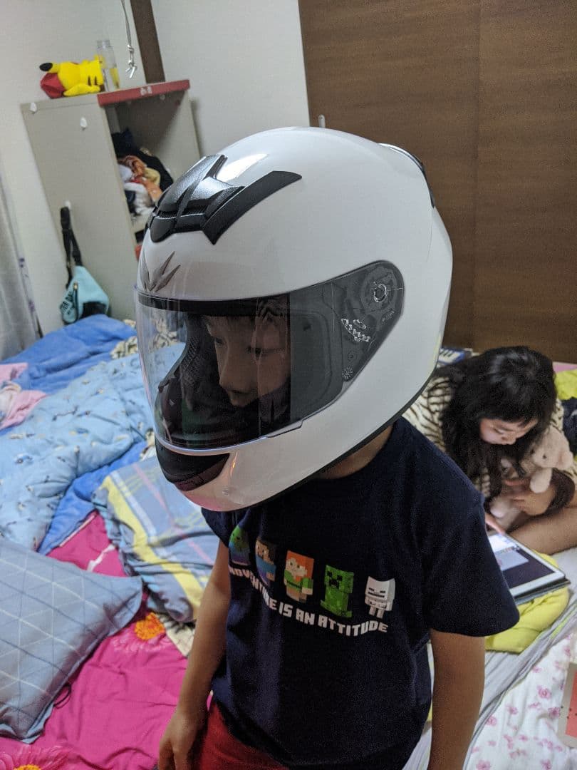 バイクヘルメット手袋つき