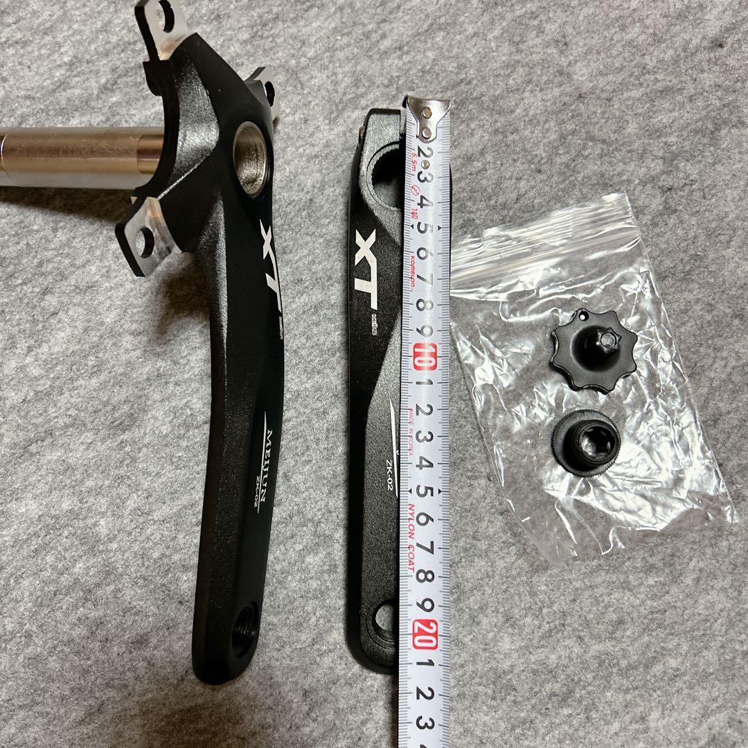 ZECHAO 自転車 クランクアームセット170mm アーバン シングル
