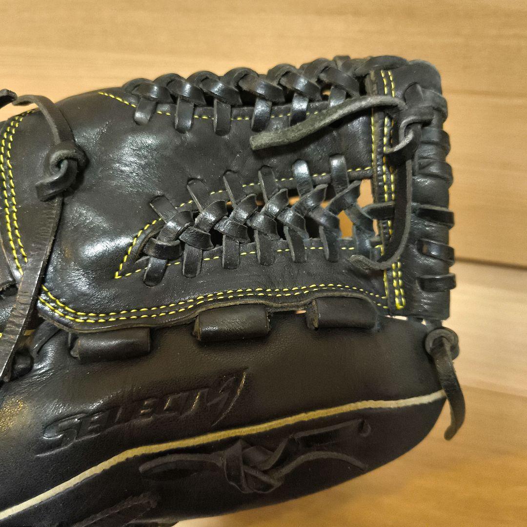 Mizuno ミズノ セレクトナイン 黒　少年　軟式　ソフトボール用グローブ
