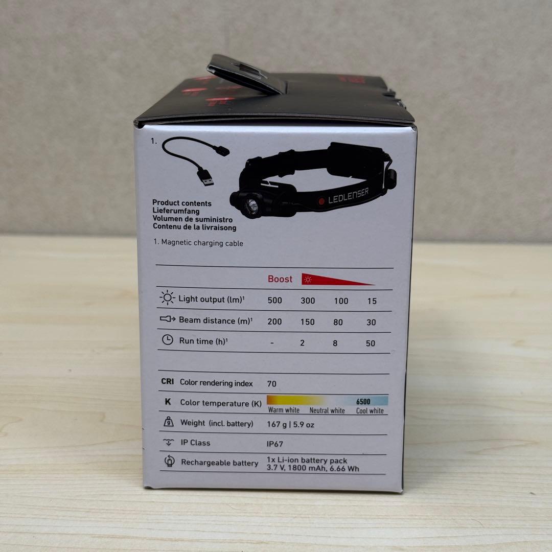 新品未使用 LEDLENSER H5R CORE ヘッドランプ