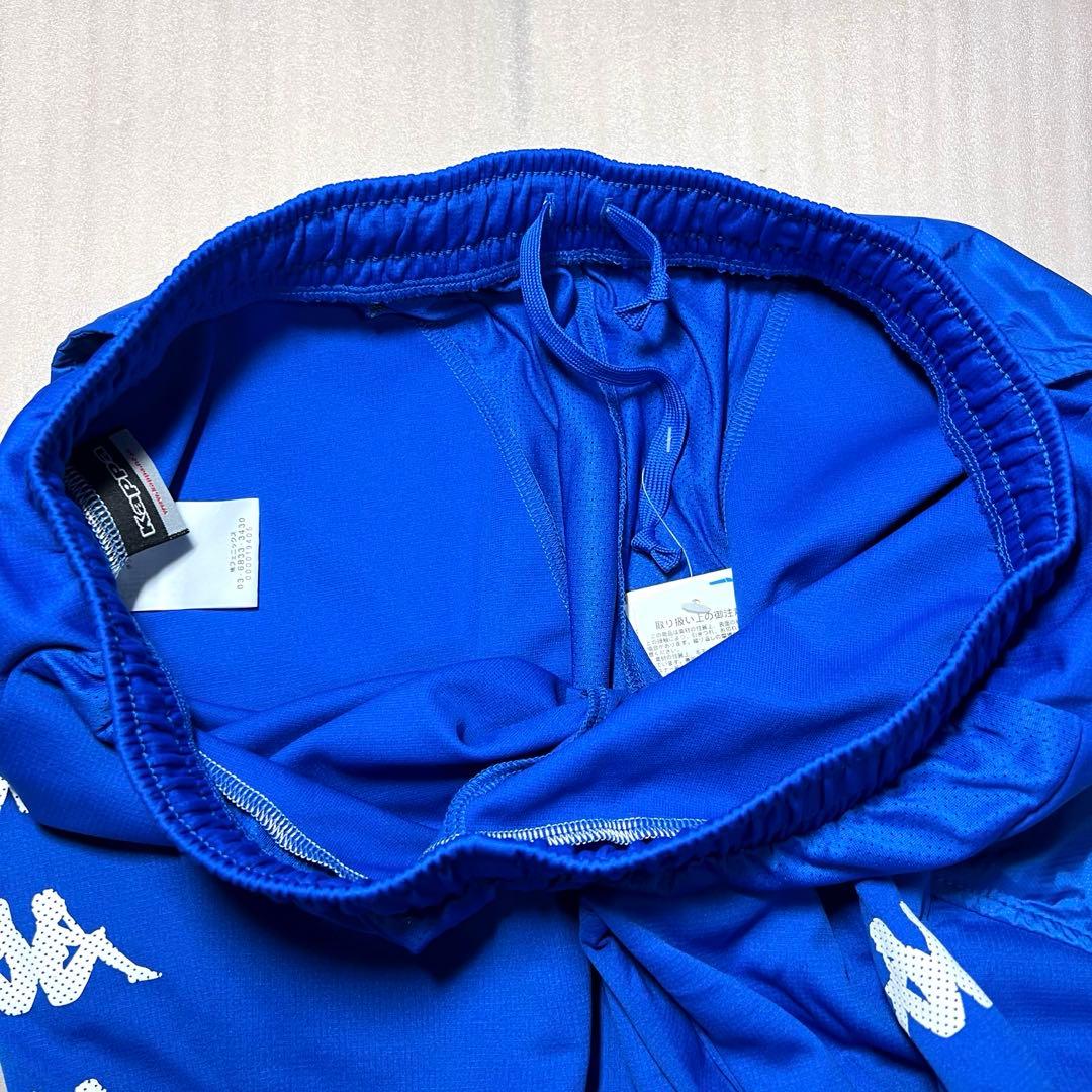 【新品タグ付】Kappaトラックパンツ サッカーフットサル ロングパンツカッパ