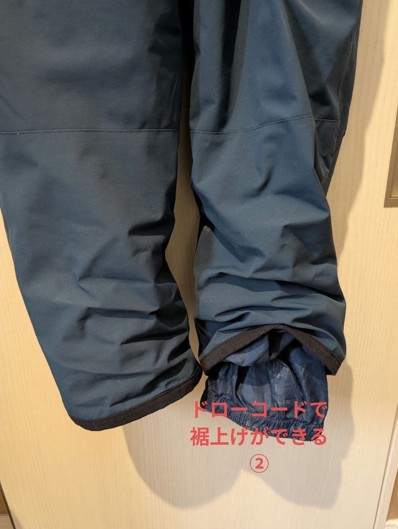 QUIKSILVER子ども用スノーボードウェア上下セット　ビブパン　サイズXS
