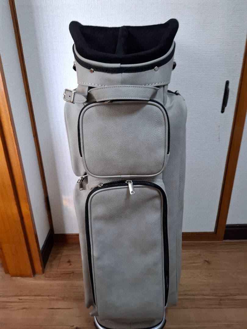AXEL グレー キャディバッグ 9型 約3.8kg