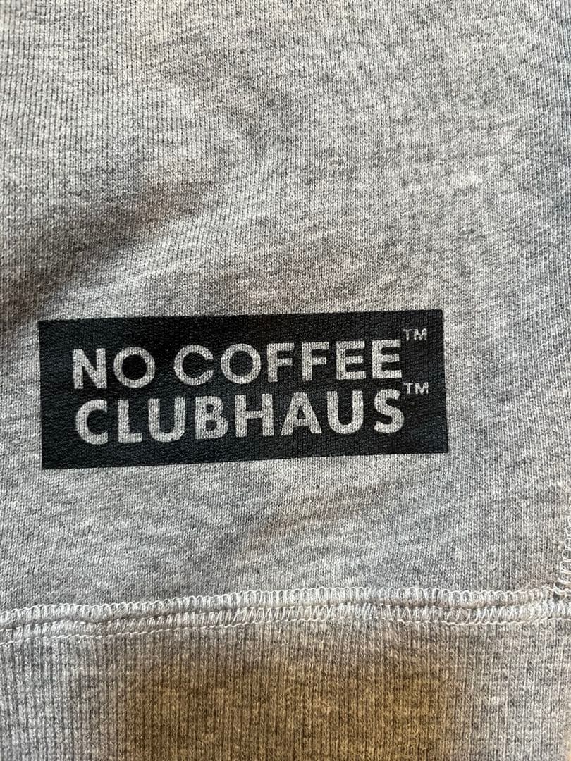 NO COFFEE x CLUBHAUS （ノーコーヒー✕クラブハウス）トレーナ
