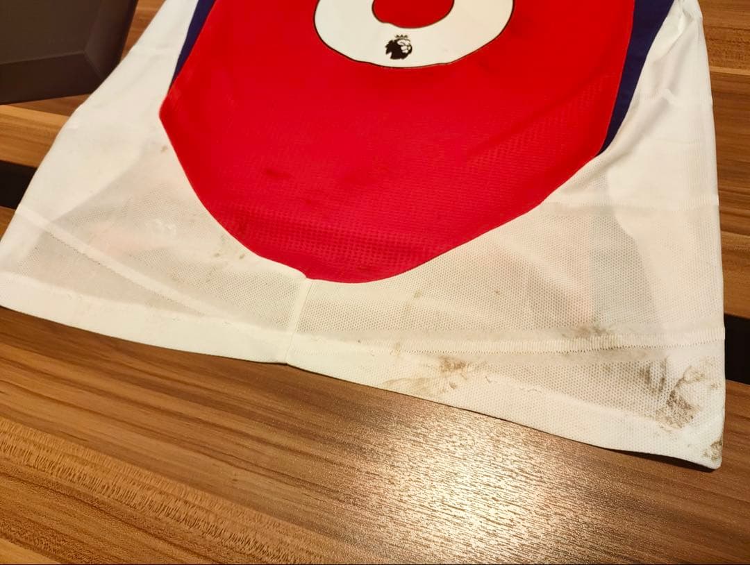実使用 ウーデゴール 試合着用ユニフォーム match worn アーセナル