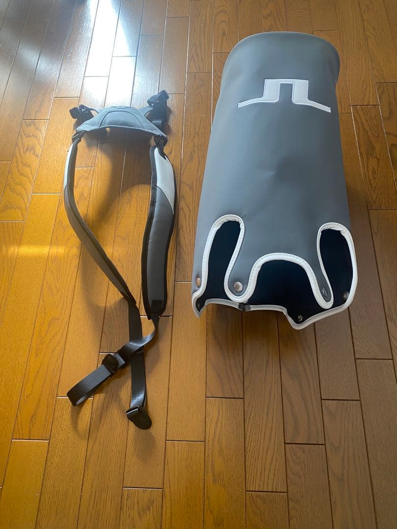 美品❗️ Ｊ.LINDEBERG キャディバッグ　スタンドバッグ　グレー