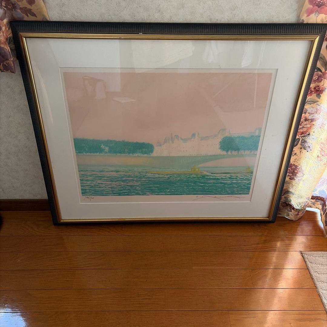 クロードマヌキアン　 現代的風景画 限定版 199/200