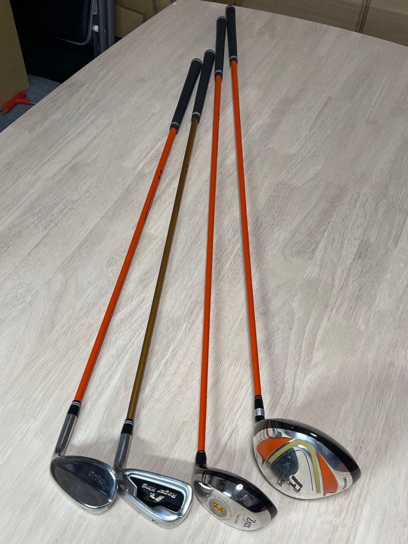 (美品・希少)Roger King スイングトレーナー 練習用クラブ4本セット