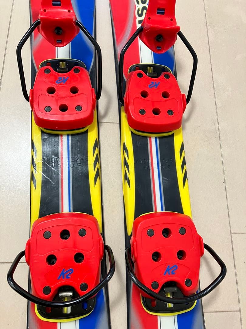 K2 fattyスキーボード90cm ブーツ25 ショートスキー　大阪手渡可！