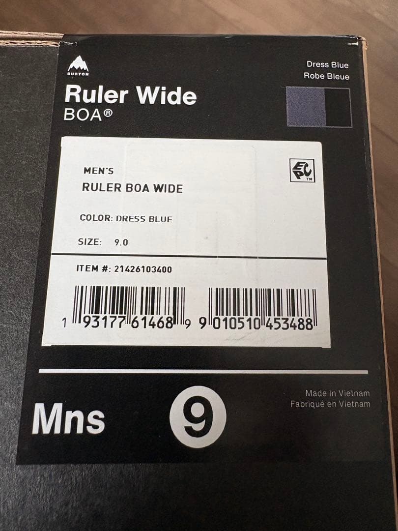 スノーボード BURTON Ruler BOA WIDE