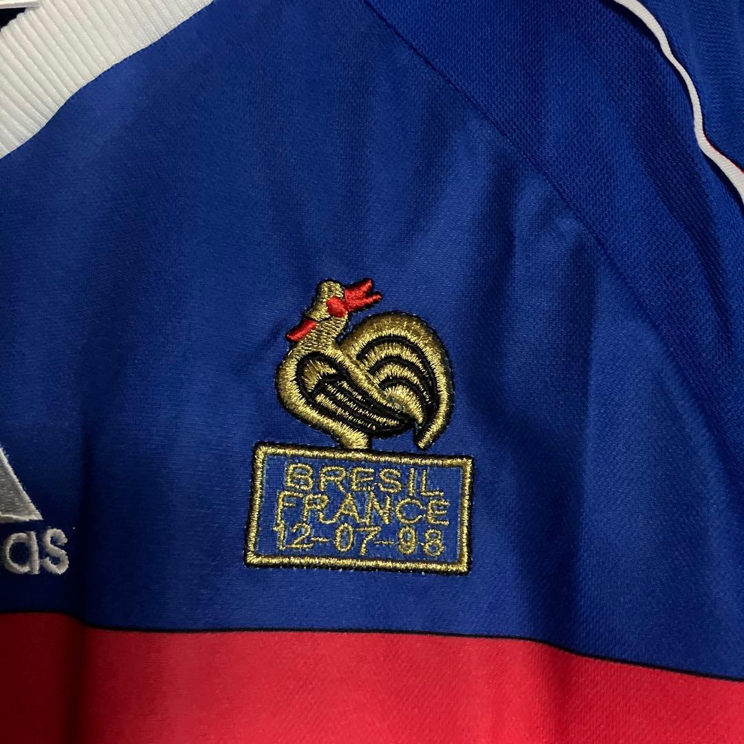 adidas フランス代表 ユニフォーム 新品タグ付き98/99 半袖 2XL