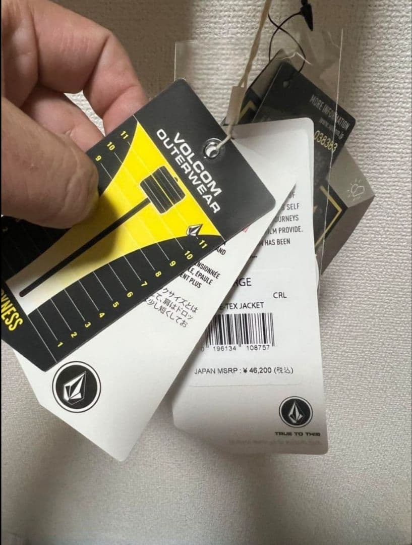 VOLCOM DUA GORE-TEX 新品未使用　Lサイズ