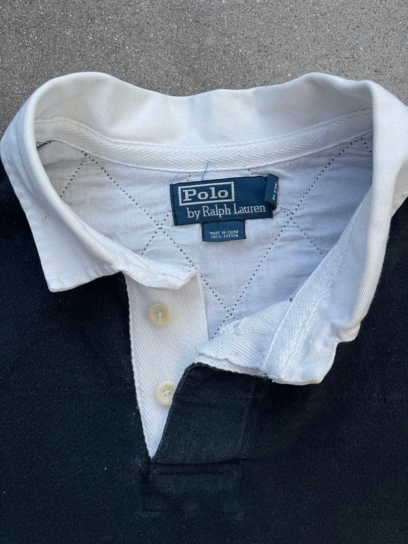 Polo by Ralph Lauren ラガーシャツ 黒
