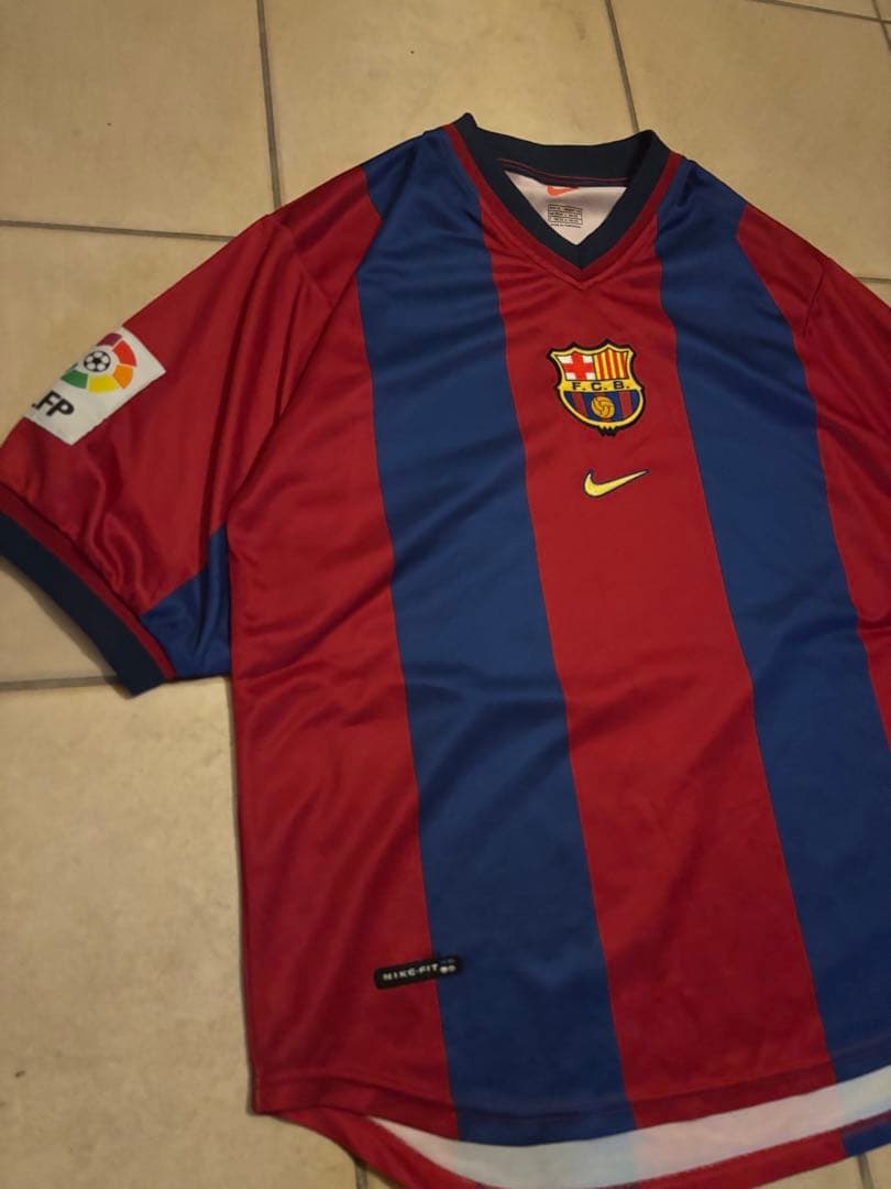 【 98-99 】 NIKE FC Barcelona ホーム ユニフォーム