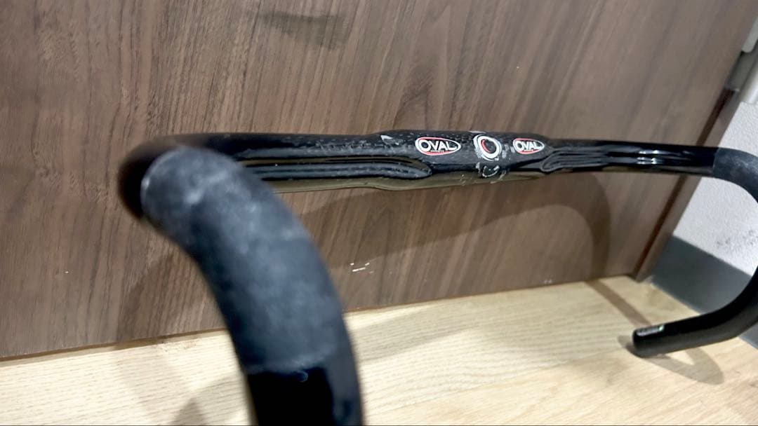 FUHU/OVAL純正【カーボンCarbonドロップハンドル】鬼軽な重量220g