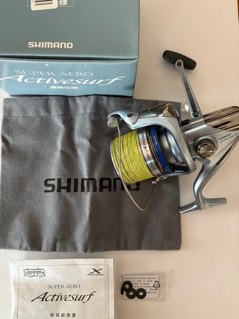 SHIMANO SUPER AERO Activesurf スピニングリール