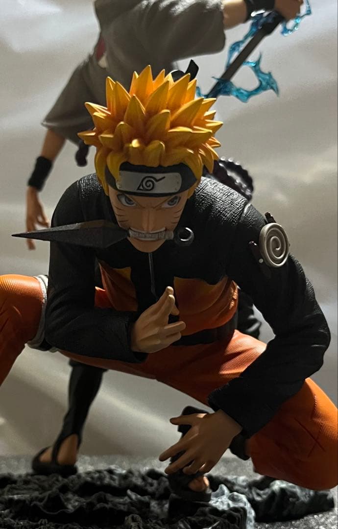 NARUTOガレージキット(ナルト＆サスケ)