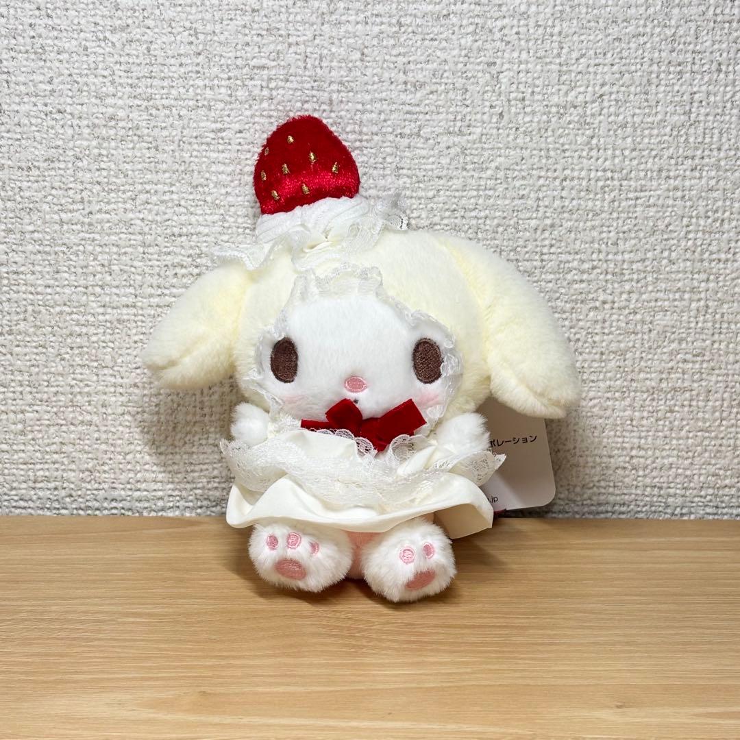 サンリオ　マイメロディ　ストロベリーショートケーキ　いちご　マスコットホルダー