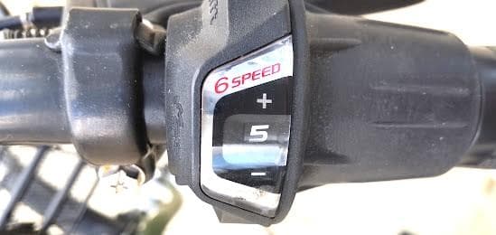 「値下げ」5段変速の26インチ自転車